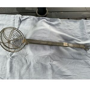 Vintage Wire Skimmer Sieves